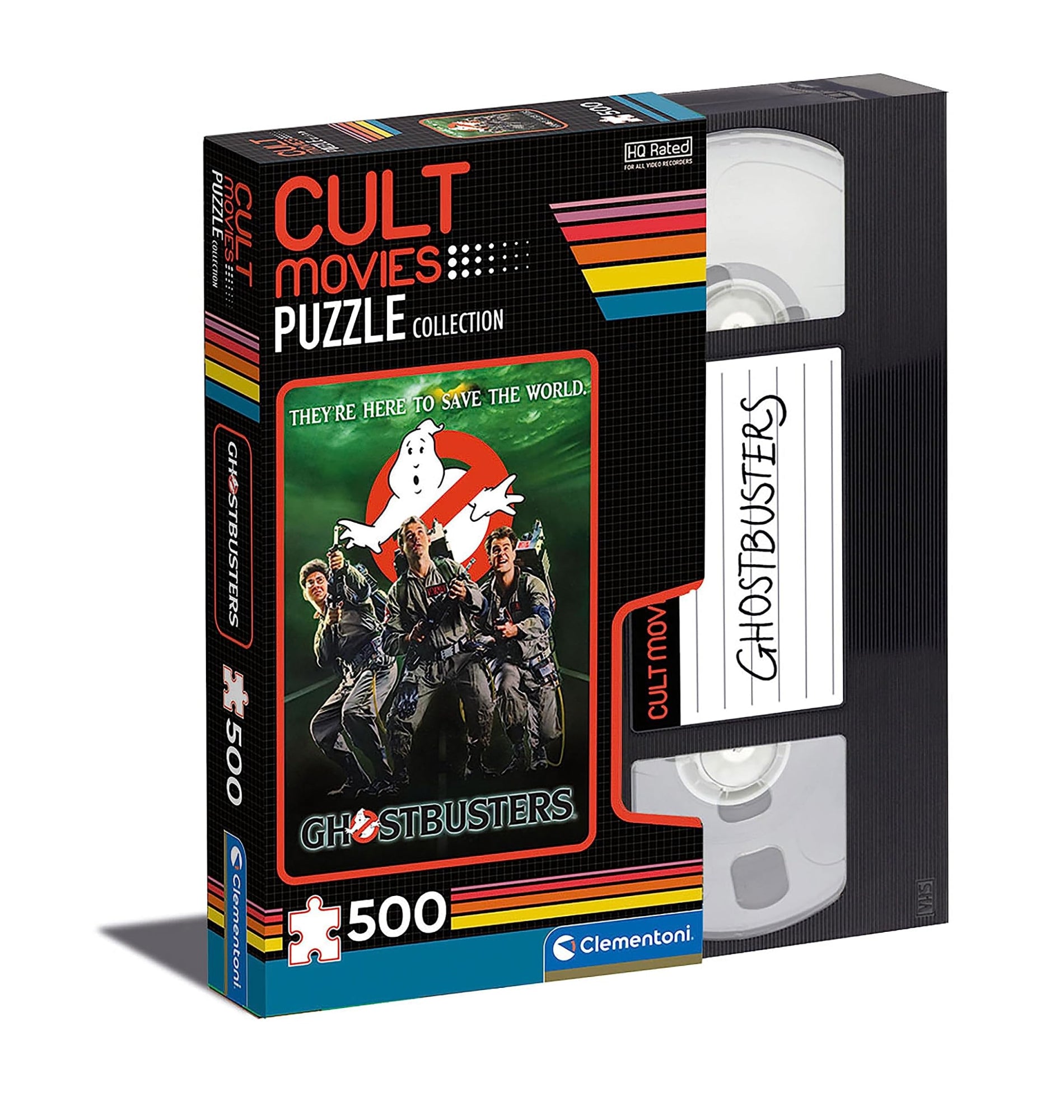 Ghostbusters: Clementoni - Puzzle Made In Italy 500 Pz Cult Movies