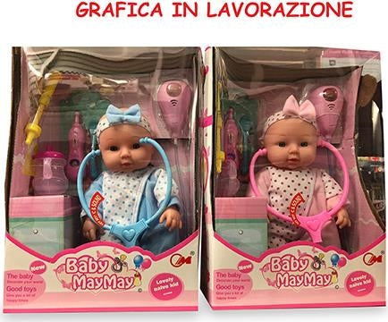 Teorema: Ciao Ciccio - Bambolotto Dottore Con Voce 2 Ass 30 Cm - Window Box