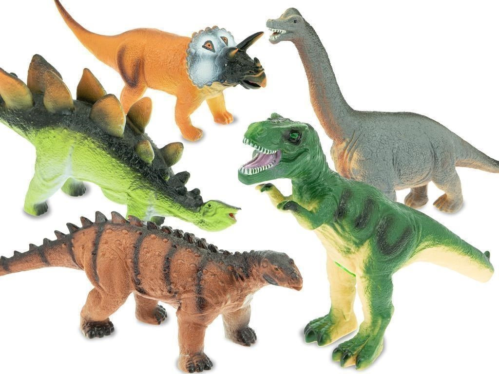 Teorema: Geo Nature - Dinosauro Soffice Con Suono In Busta (Assortimento)