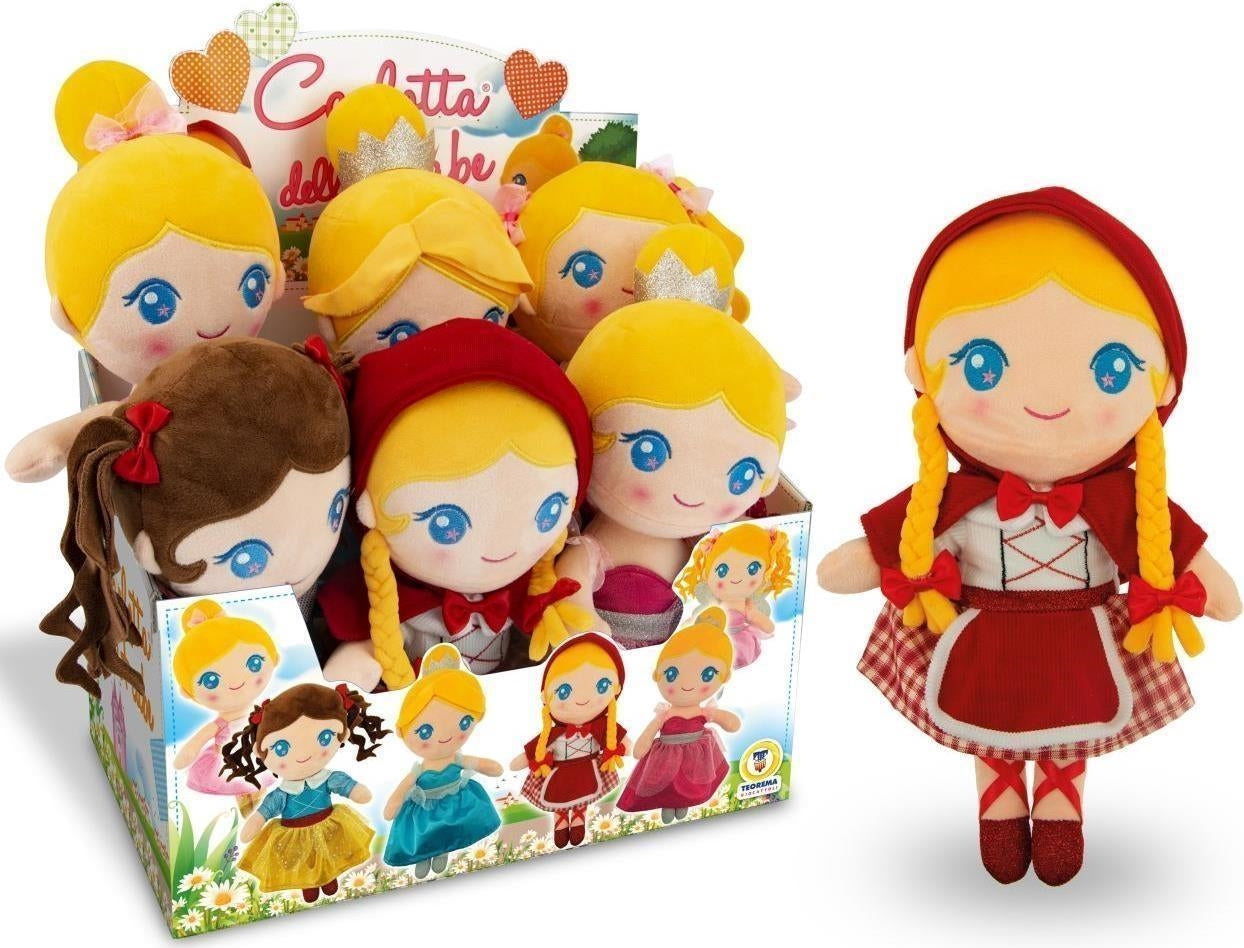Teorema: Carlotta - Bambola In Pezza Principessa 30 Cm - Display Box (Assortimento)