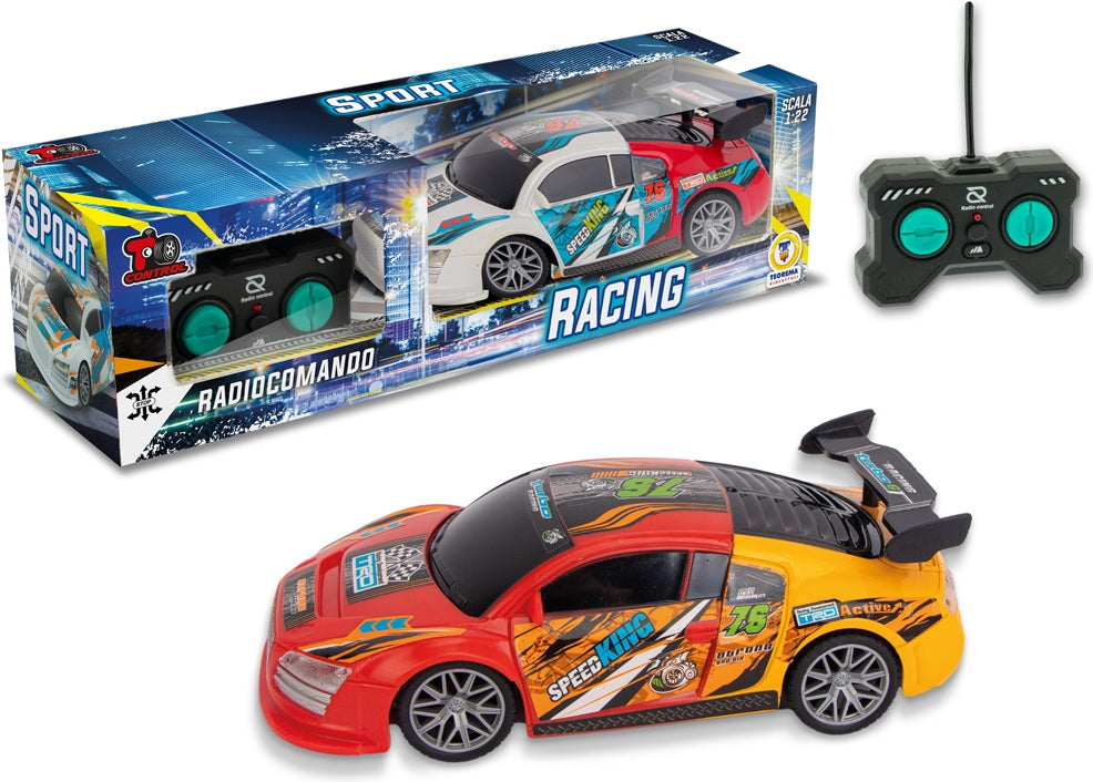 Teorema: T Control - Auto Racing Radioc. Scala 1:22 27 Mhz 2 Colors Ass. - Window Box