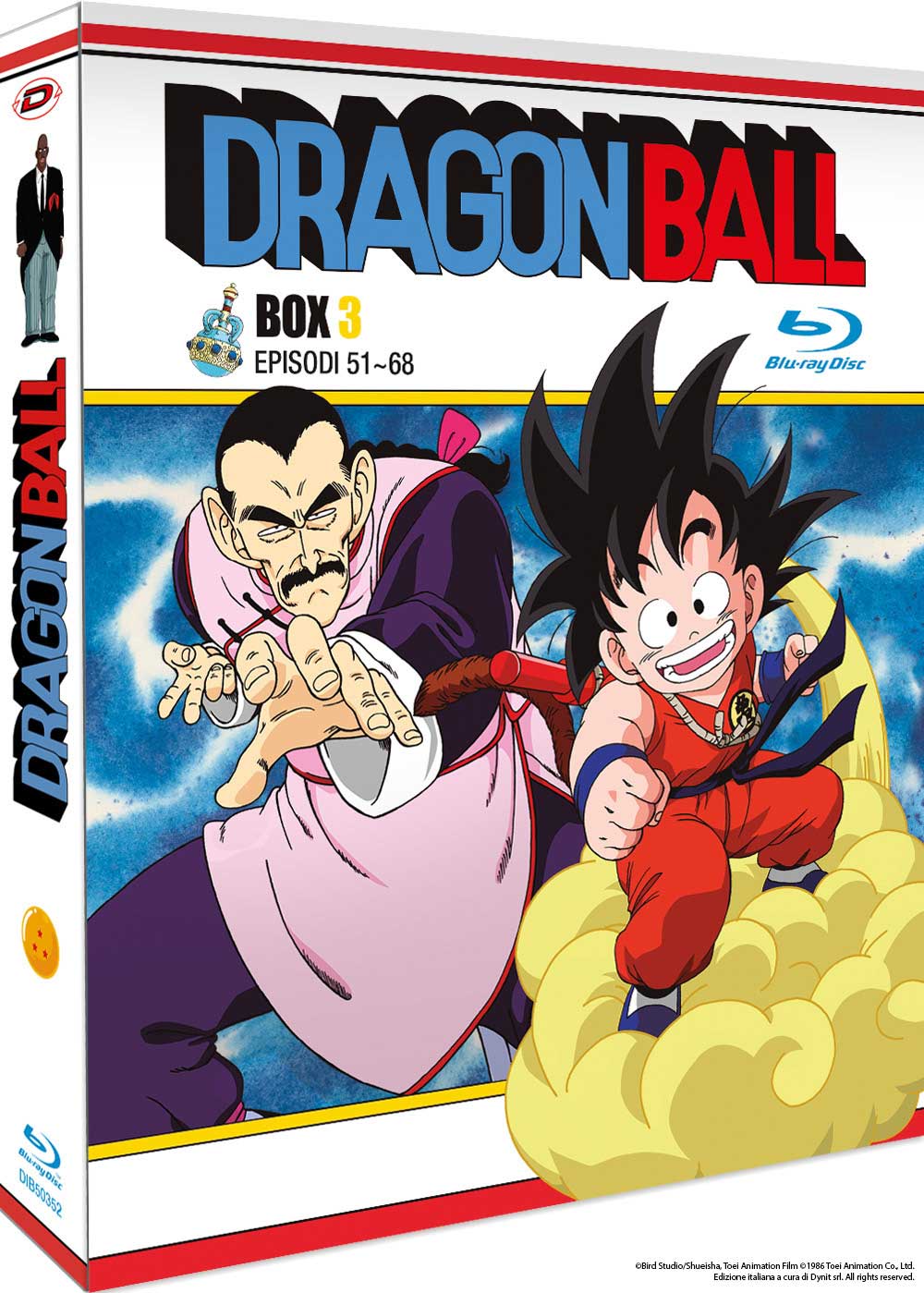 Dragon Ball Box #03 (Eps 51-68) (3 Blu-Ray)