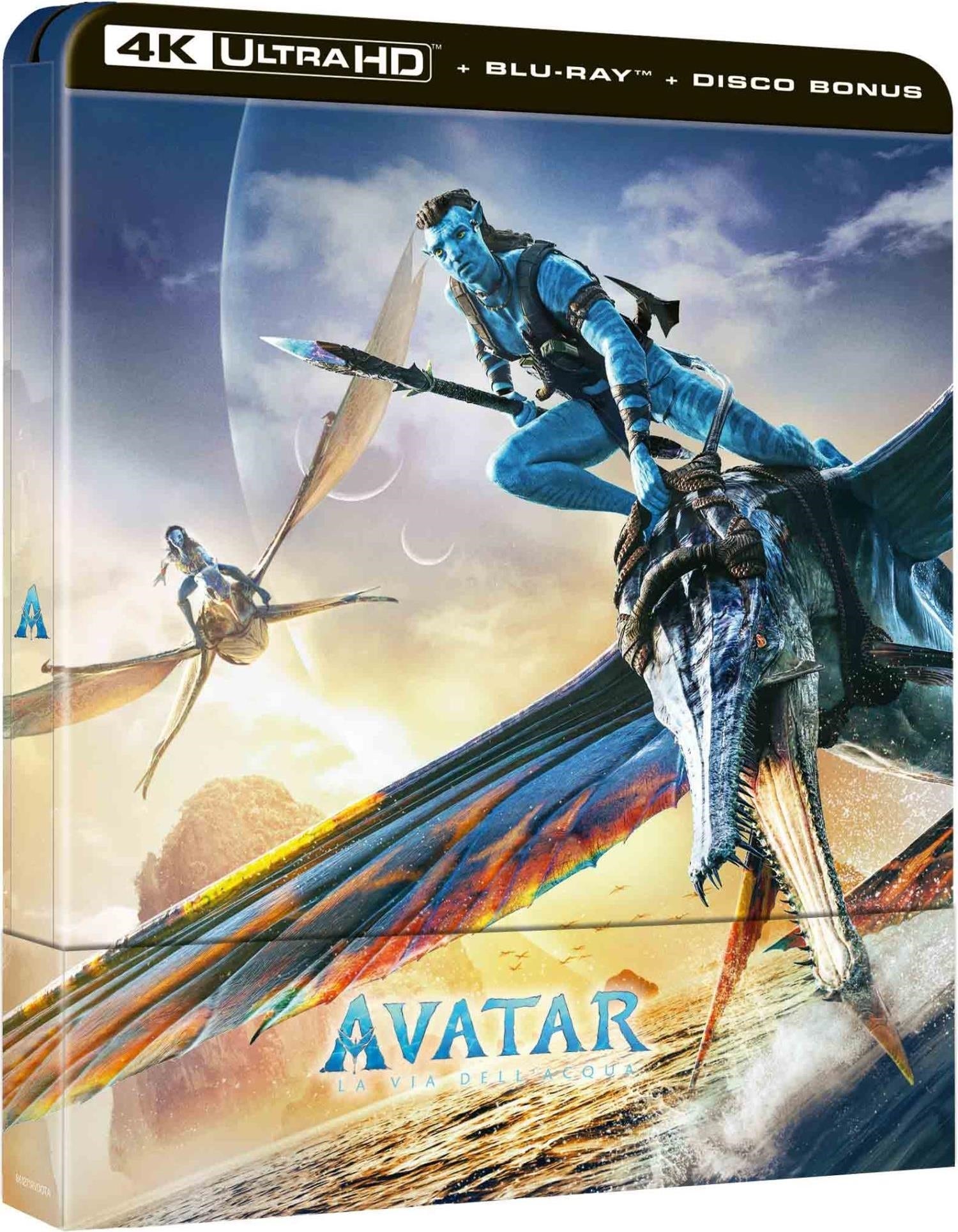 Avatar - La Via Dell'Acqua (Steelbook) (4K Ultra Hd+Blu-Ray+Ocard)