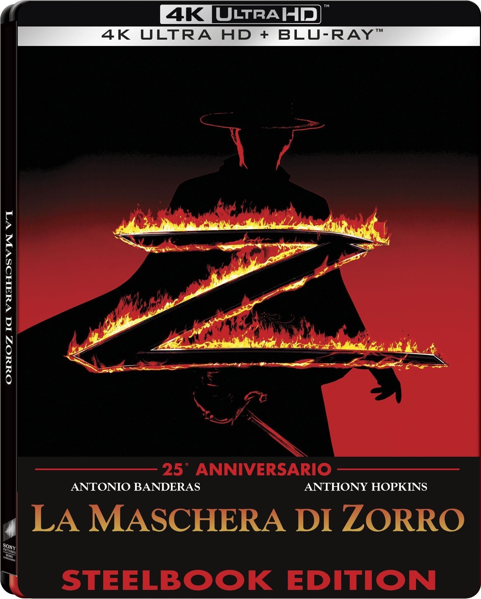 Maschera Di Zorro (La) (Steelbook) (4K Ultra Hd+Blu-Ray Hd)