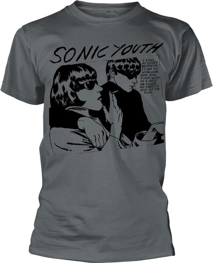 Sonic Youth: Goo Album Cover (Charcoal) (T-Shirt Unisex Tg. S)