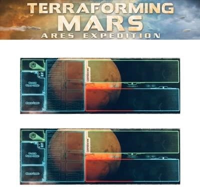 Ghenos Games: Terraforming Mars - Ares Expedition - Playmat (2 Pezzi)