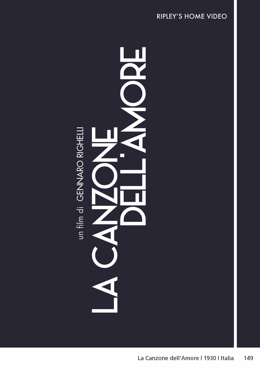 Canzone Dell'Amore (La)