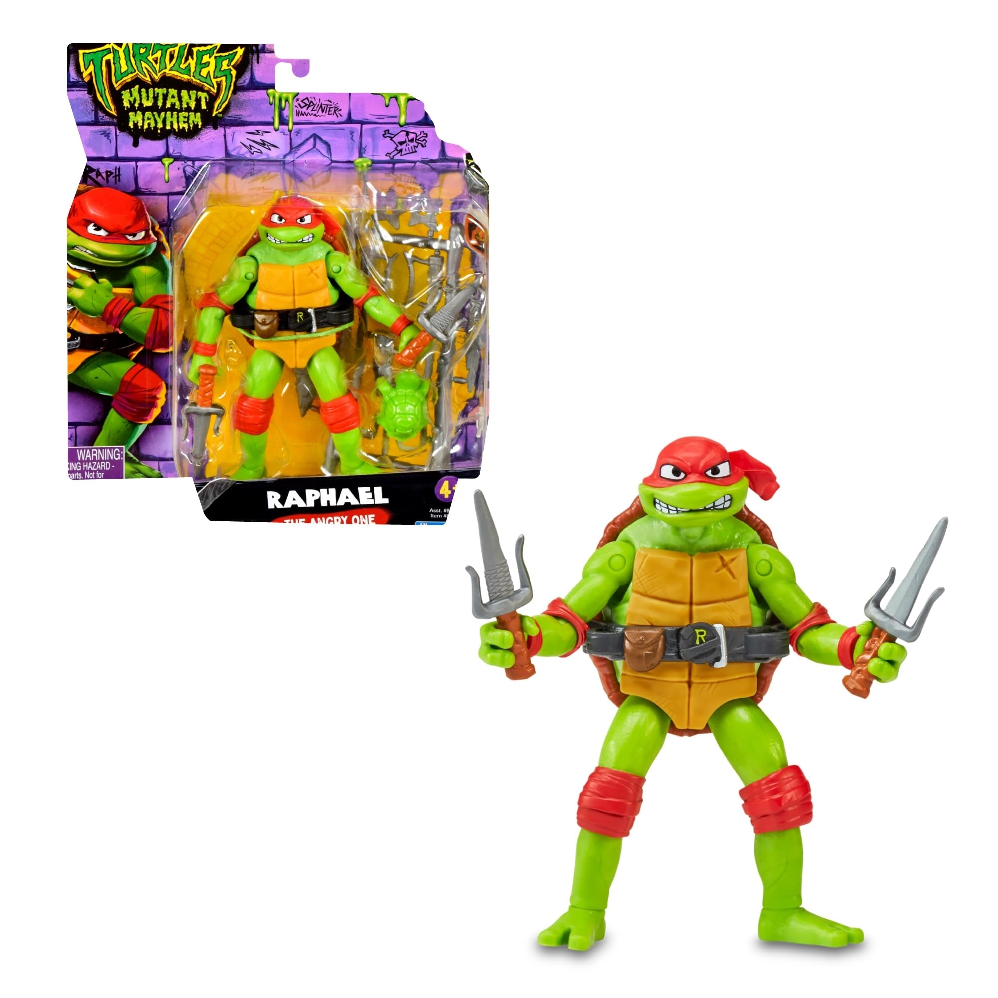 Teenage Mutant Ninja Turtles: Giochi Preziosi - Personaggi Base Raffaello