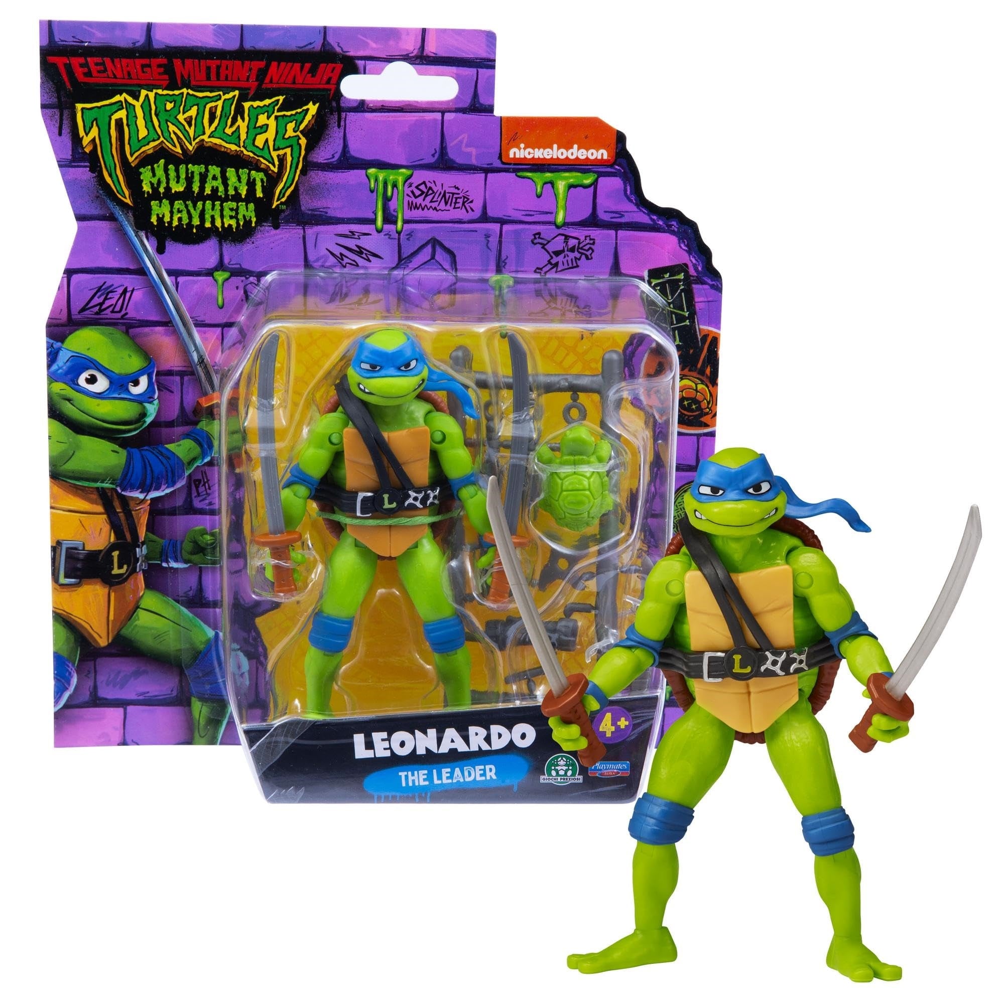 Teenage Mutant Ninja Turtles: Giochi Preziosi - Personaggi Base Leonardo