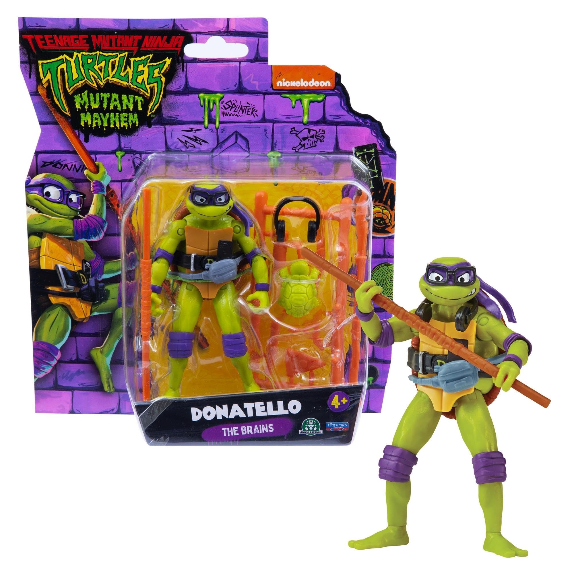 Teenage Mutant Ninja Turtles: Giochi Preziosi - Personaggi Base Donatello