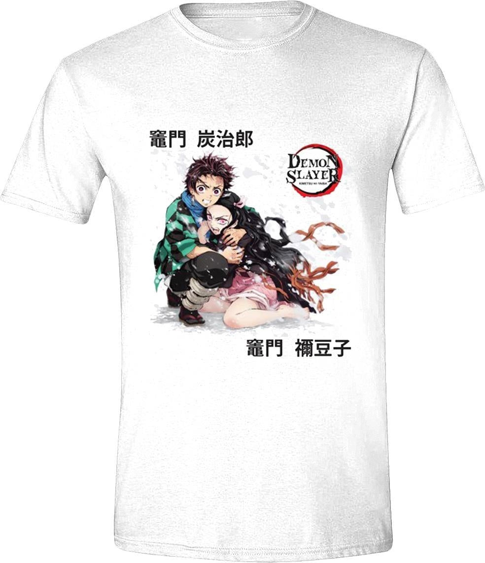 Demon Slayer: Tanjiro / Nezuko (T-Shirt Unisex Tg. XL)