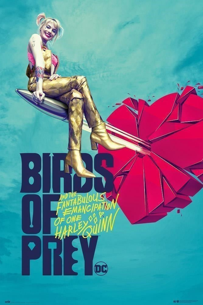 Dc Comics: Grupo Erik - Birds Of Prey - Broken Heart (Poster 61x91,50 Cm)