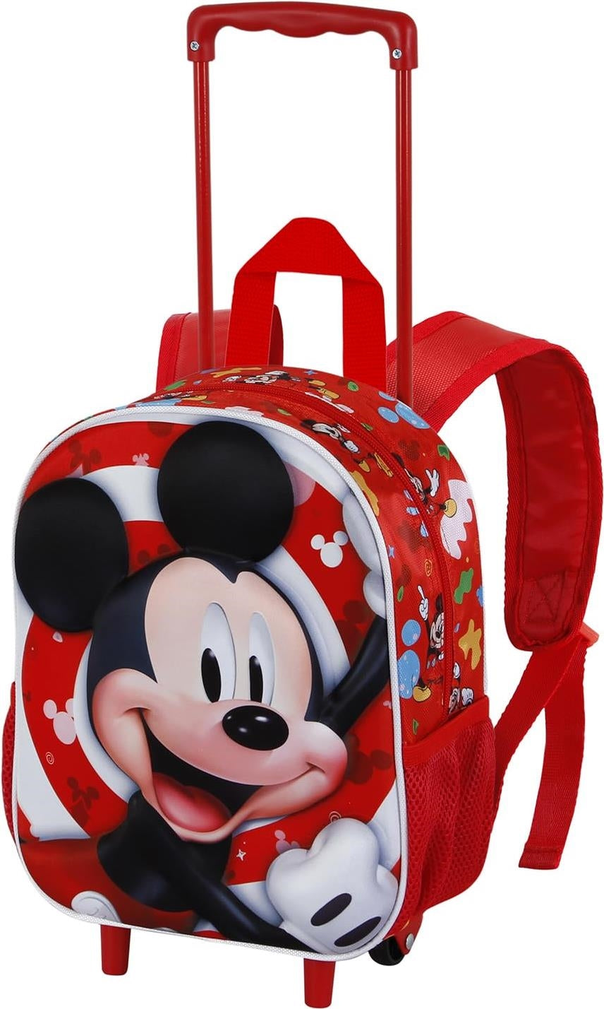 Disney: Karactermania - Mickey - Zaino 3D Ruote Piccolo Twirl
