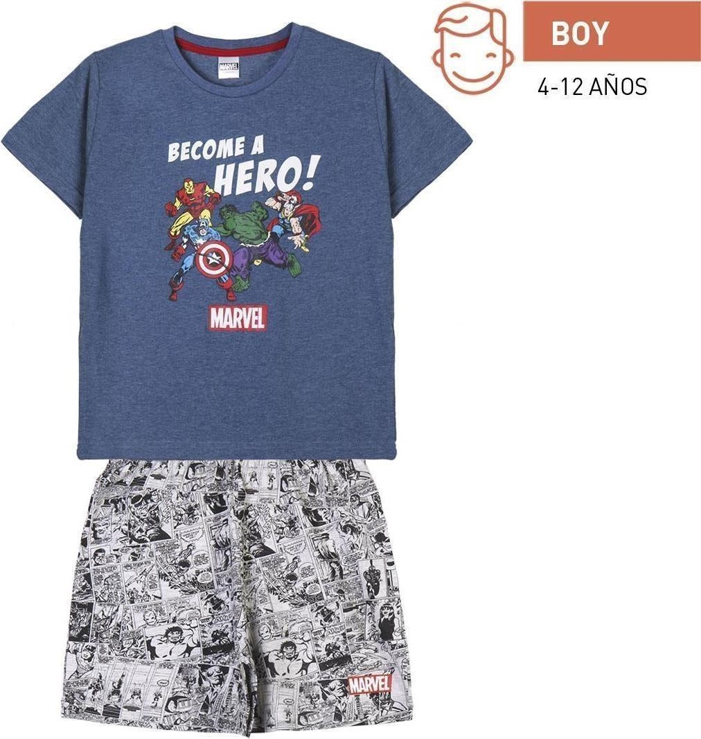 Marvel: Become A Hero! (Pigiama Manica Corta Bambino 4 Anni)