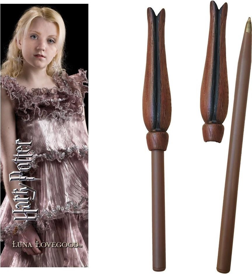 Harry Potter: Noble Collection - Luna (Wand Pen And Bookmark / Bacchetta Penna & Segnalibro)