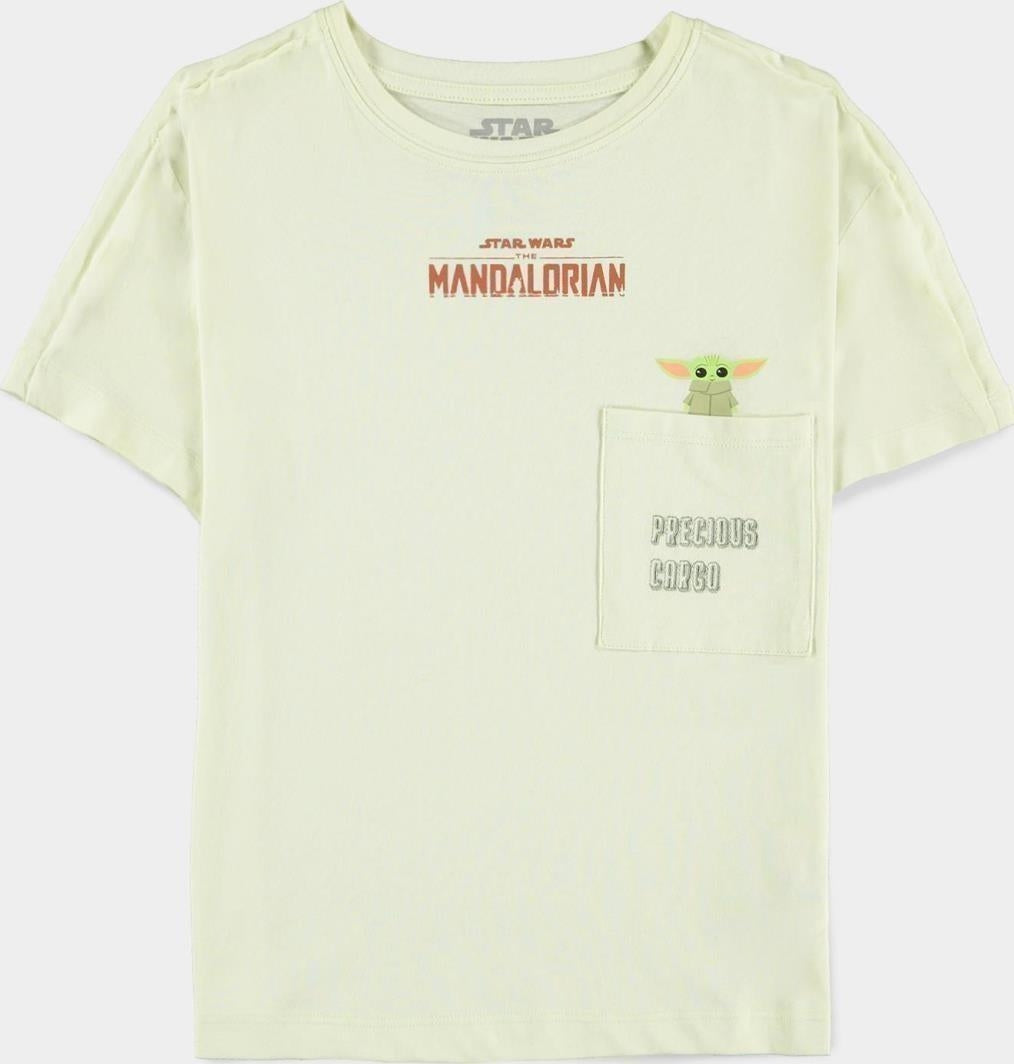 Star Wars: The Mandalorian - The Child Girls Green (T-Shirt Bambino Tg. 122/128)