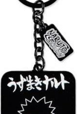 Naruto Shippuden: Metal Keychain Black (Portachiavi)