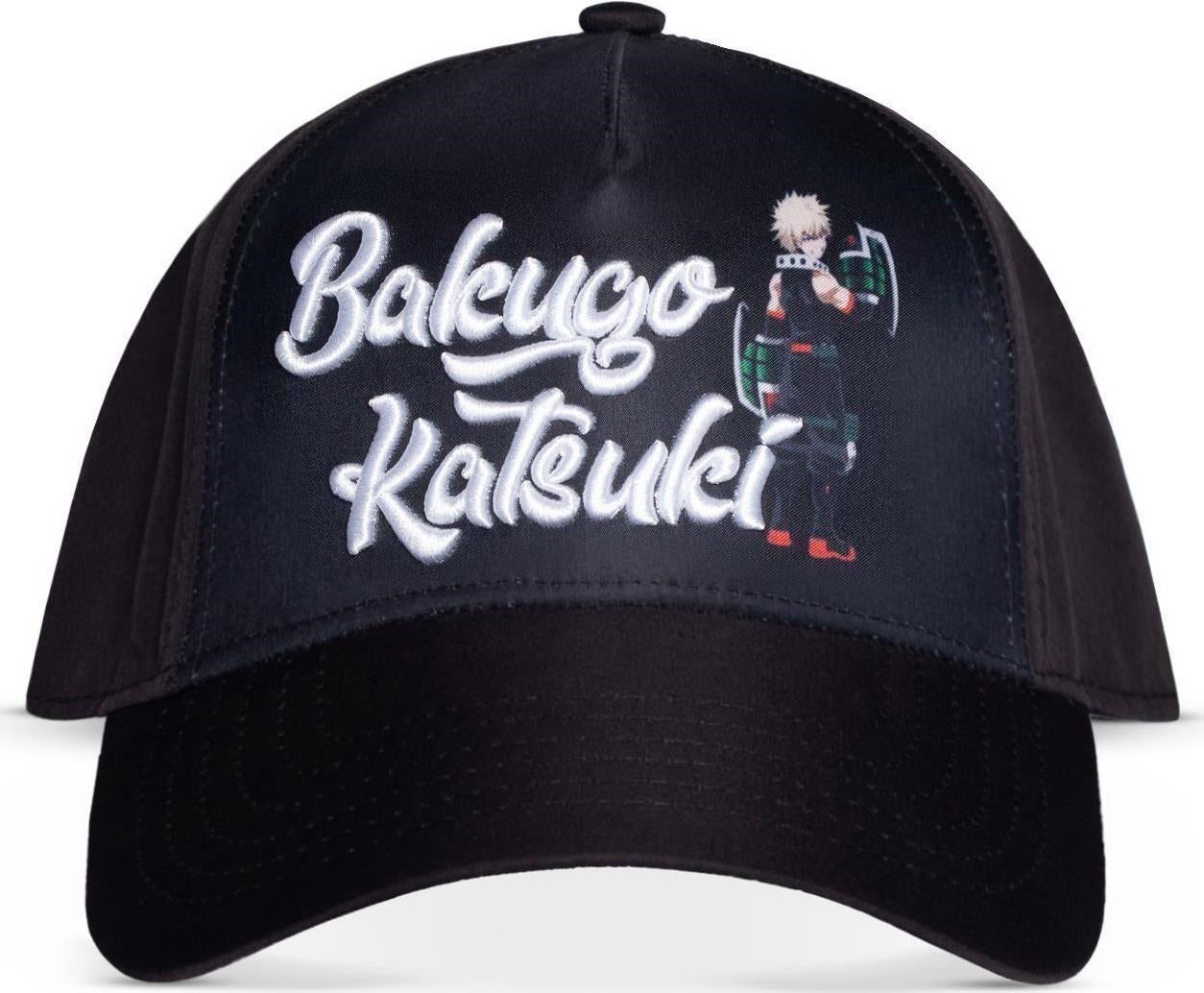 My Hero Academia: Mens Adjustable Cap Black (Cappellino)