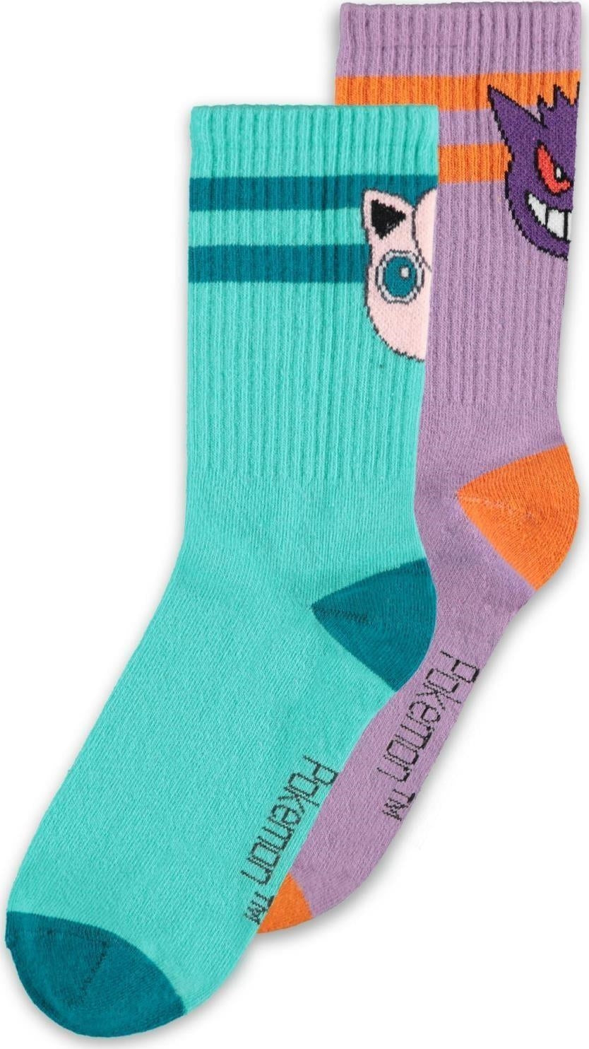 Pokemon: Sport Socks - Multicolor (Calzini Donna Tg. 35/38) (2 Pack)