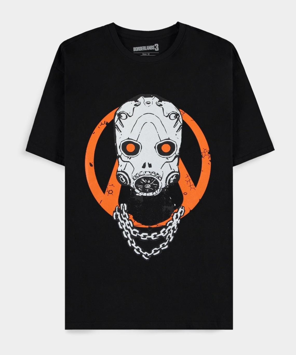 Borderlands - Psycho Chain Mens Short Sleeved T-Shirt - S Short Sleeved T-Shirts M Black