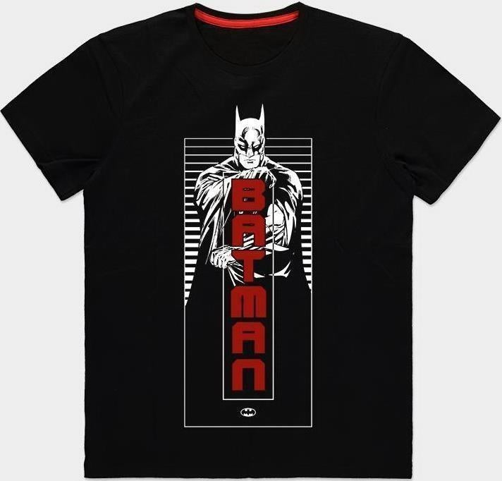 Dc Comics: Batman - Dark Knight Black (T-Shirt Unisex Tg. M)