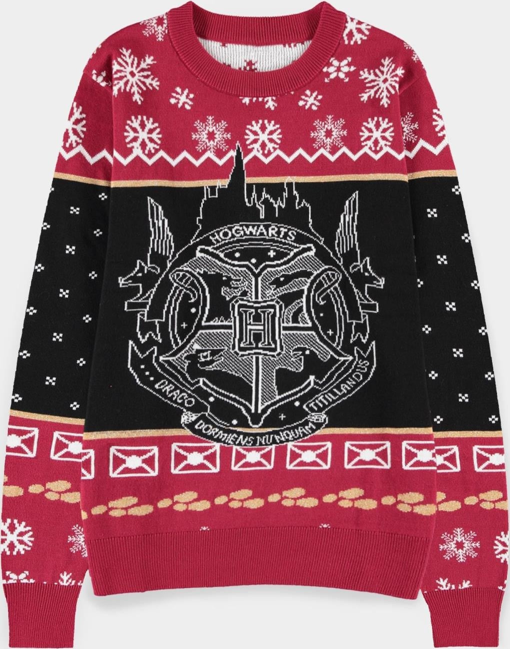 Harry Potter: Christmas Jumper Multicolor (Maglione Unisex Tg. M)