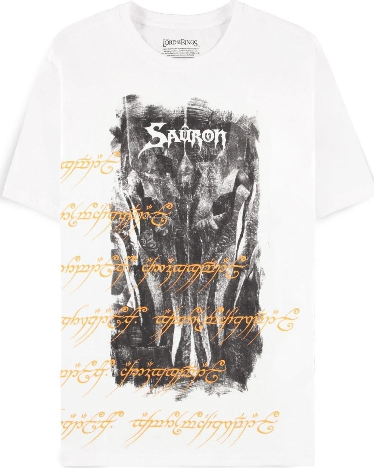 Lord Of The Rings (The): White Sauron (T-Shirt Unisex Tg. 2XL)