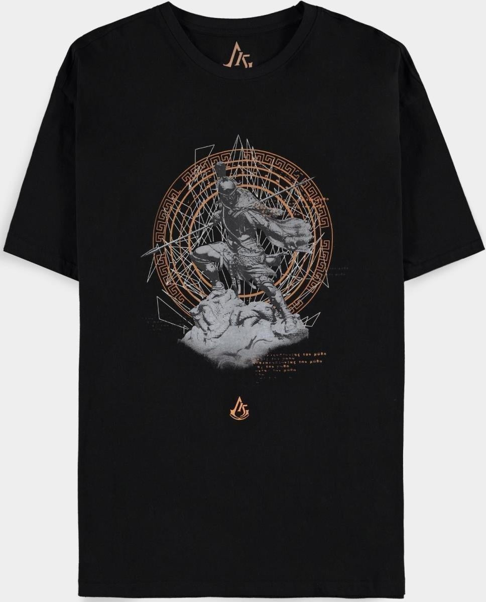 Assassins Creed: Mens Short Sleeved Black (T-Shirt Unisex Tg. M)