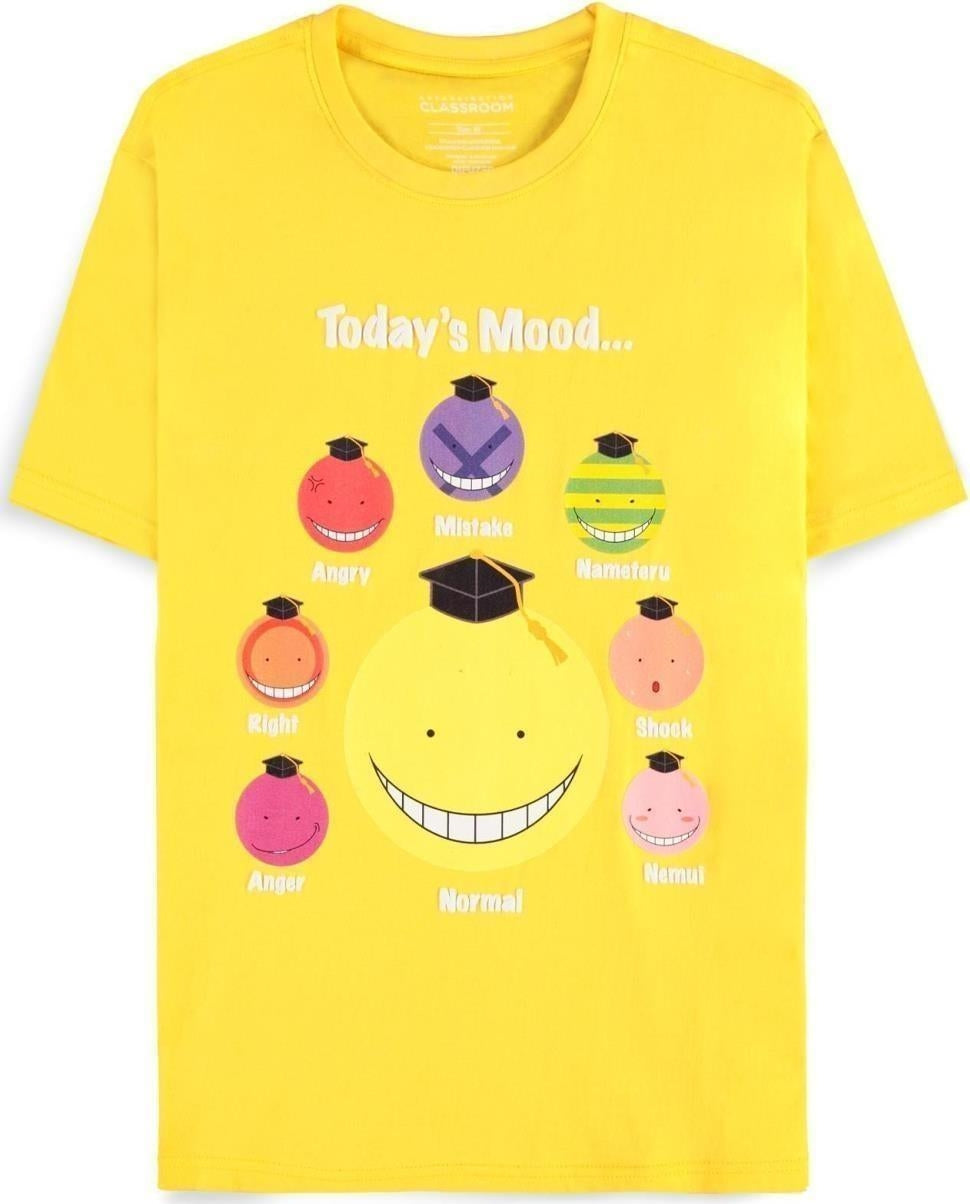 Assassination Classroom: Mens Yellow (T-Shirt Unisex Tg. XL)