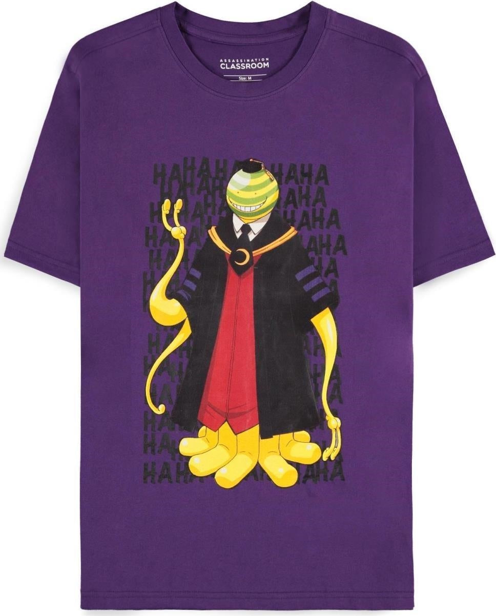 Assassination Classroom: Mens Purple (T-Shirt Unisex Tg. M)
