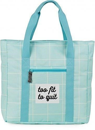 Stationery Team: Shopper Awesome Girls Blue: 35X40X15 Cm (21litri) (Borsa)