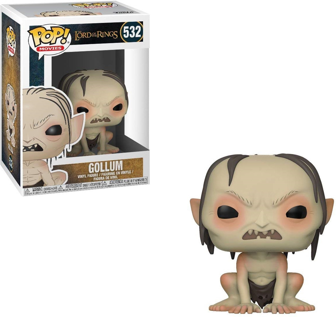 Lord Of The Rings (The): Funko Pop! Movies - Gollum (Vinyl Figure 532)