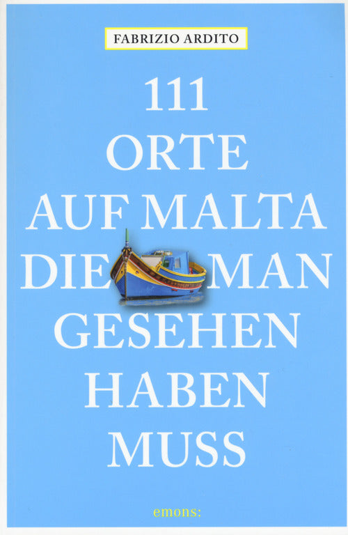 Cover of 111 orte auf Malta die man gesehen haben muss