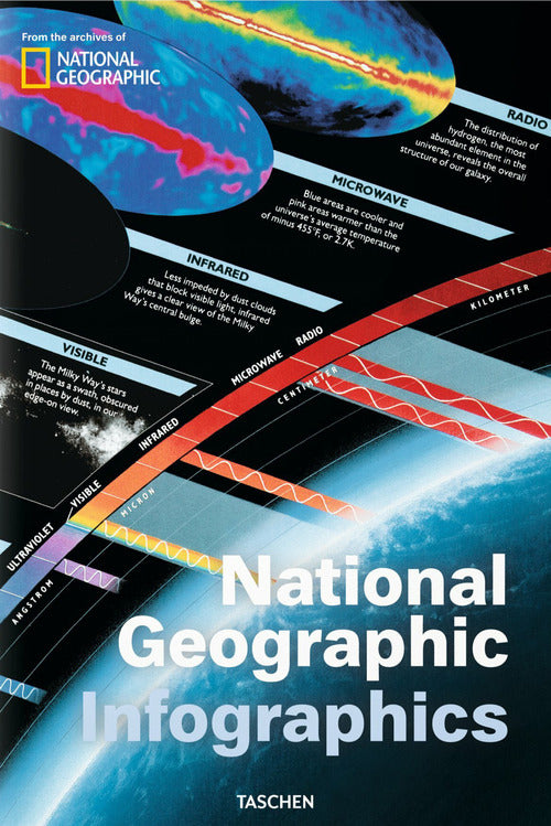 Cover of National Geographic infographics. Ediz. italiana, portoghese e spagnola
