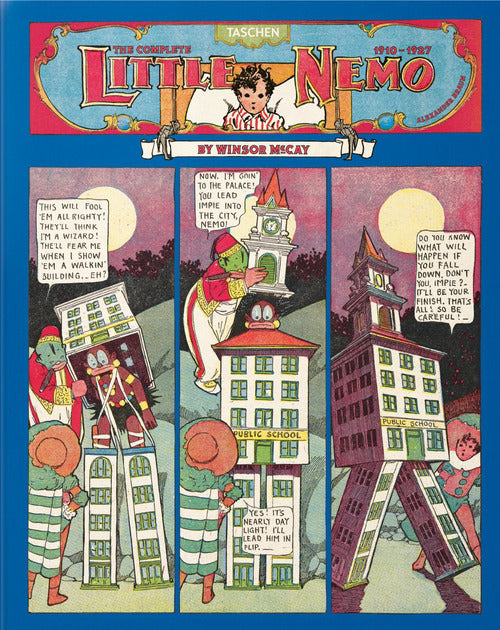 Cover of complete Little Nemo 1910-1927. Ediz. inglese, francese e tedesca