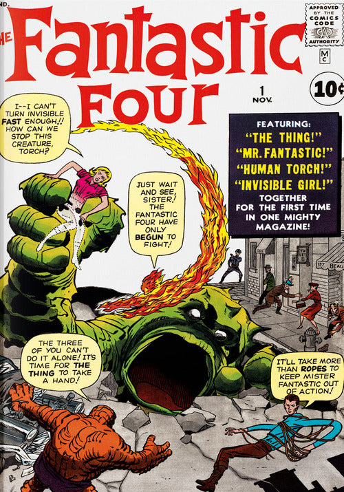 Marvel Comics Library. Fantastic Four. 1961–1963. Ediz. inglese