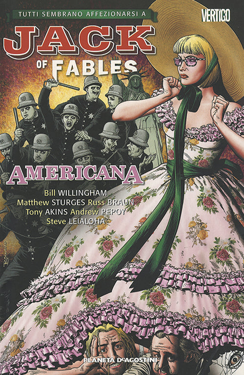 Cover of Americana. Jack of fables