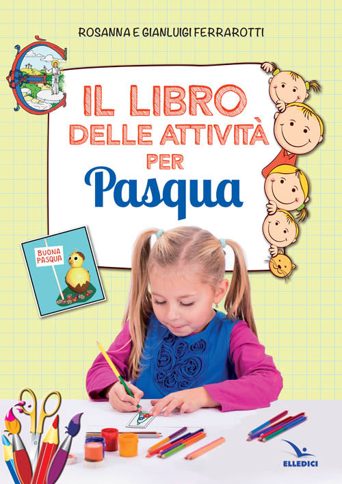 Cover of libro delle attività per Pasqua