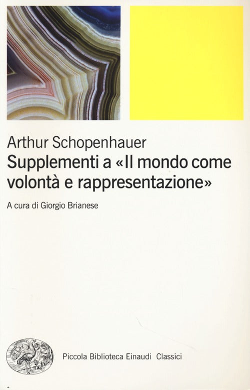 Supplementi a Il mondo come volontà e rappresentazione. Vol. 2