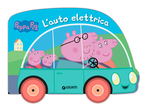 L'auto elettrica. Peppa Pig