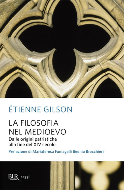 Cover of filosofia nel Medioevo. Dalle origini patristiche alla fine del XIV secolo