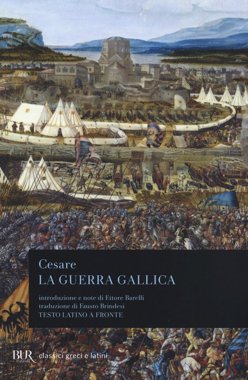 Cover of guerra gallica. Testo latino a fronte