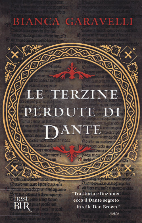 Cover of terzine perdute di Dante