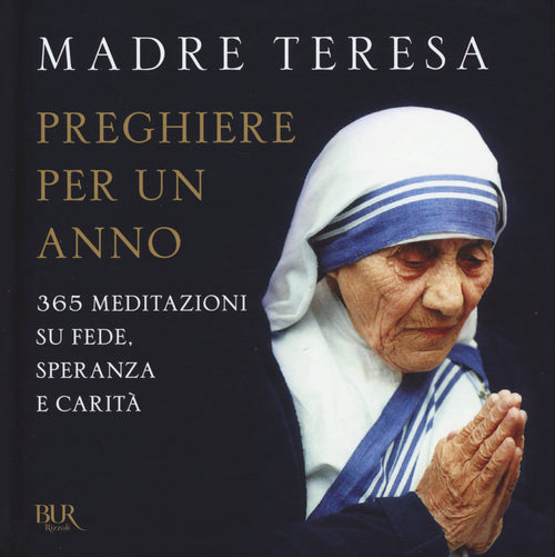 Cover of Preghiere per un anno. 365 meditazioni su fede, speranza e carità