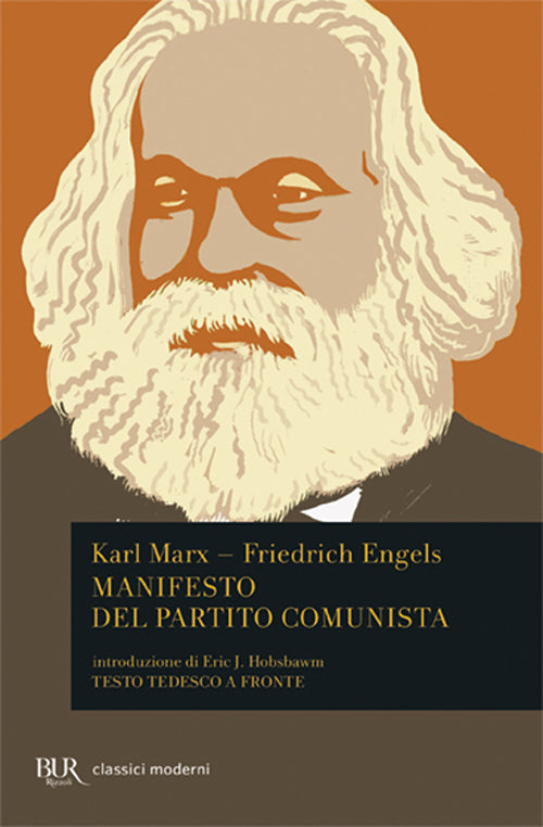 Cover of Manifesto del Partito Comunista. Testo tedesco a fronte