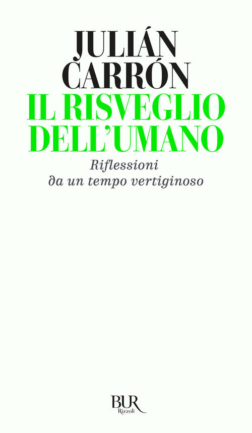 Cover of risveglio dell'umano. Riflessioni da un tempo vertiginoso