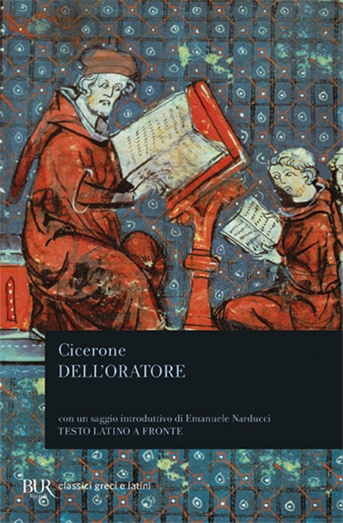 Cover of Dell'oratore. Testo latino a fronte