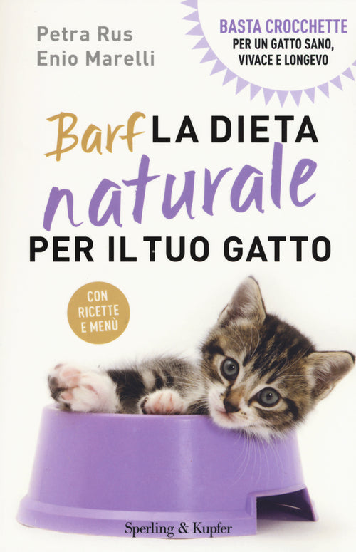 Cover of Barf. La dieta naturale per il tuo gatto