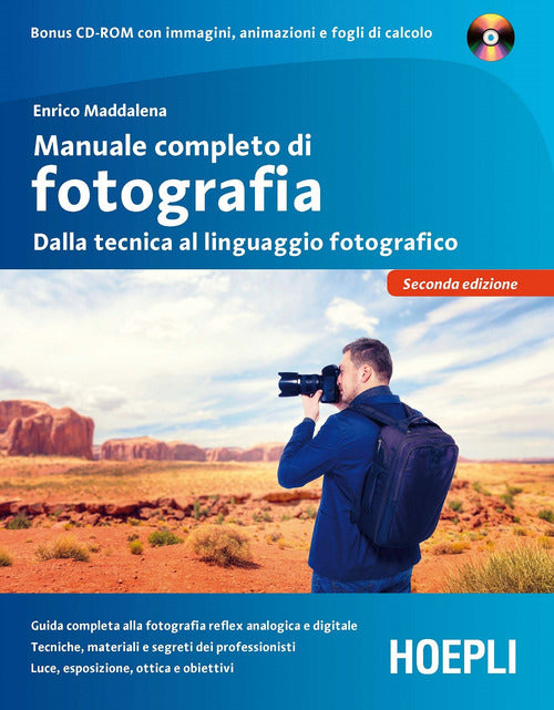 Cover of Manuale completo di fotografia. Dalla tecnica al linguaggio fotografico