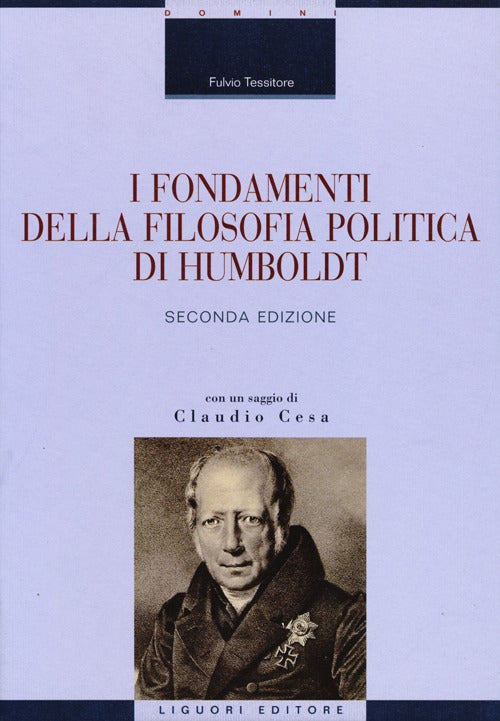 Cover of fondamenti della filosofia politica di Humboldt